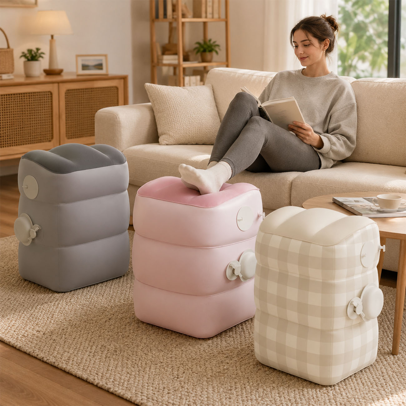 Uçak Seyahati için 1 Adet Şişi - Office Footrest Cushion incelemesi ve fiyatı