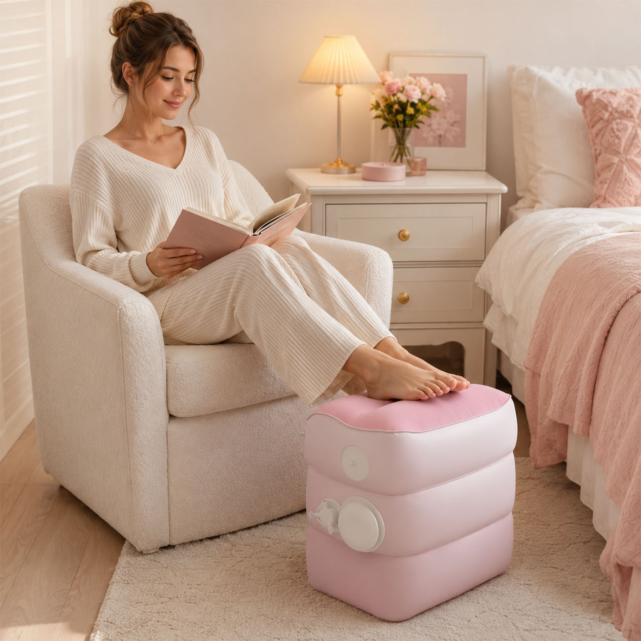 Uçak Seyahati için 1 Adet Şişi - Office Footrest Cushion incelemesi ve fiyatı