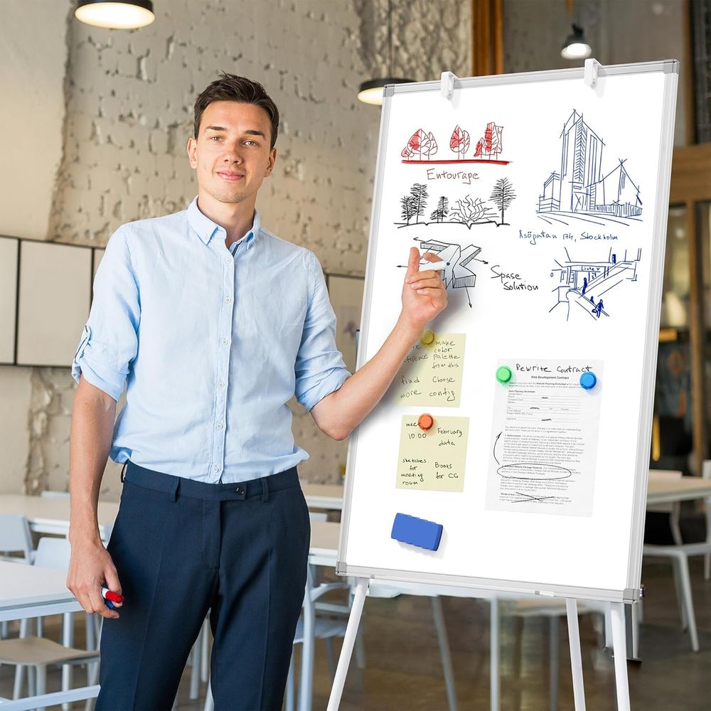 Büyük Beyaz Tahta Sehpası, 36  - Whiteboard Easel Tripod incelemesi ve fiyatı