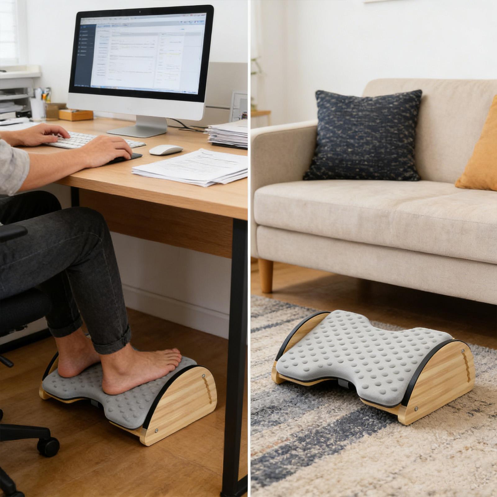 Ayarlanabilir Ofis Bambu Ayak  - Office Footrest Cushion incelemesi ve fiyatı